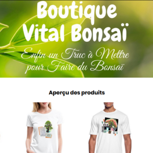 boutique vetements vital bonsai