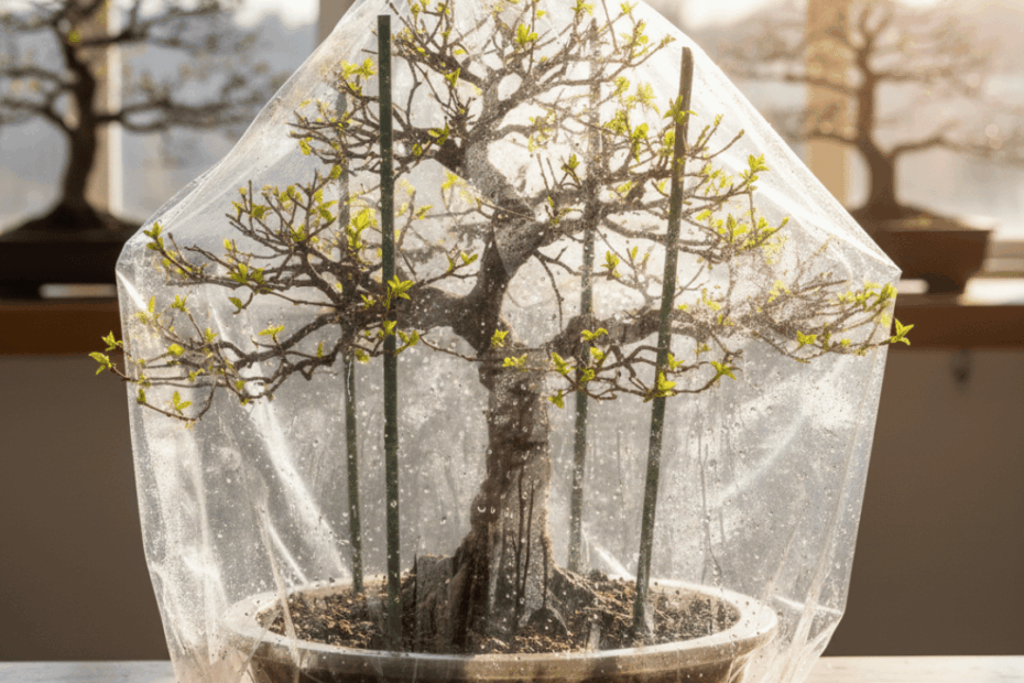 technique sac plastique -vital bonsai